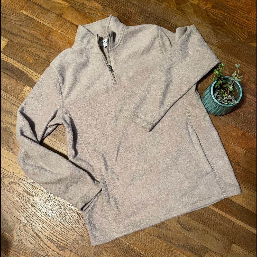 Croft & Barrow Fleece Pullover Size Small